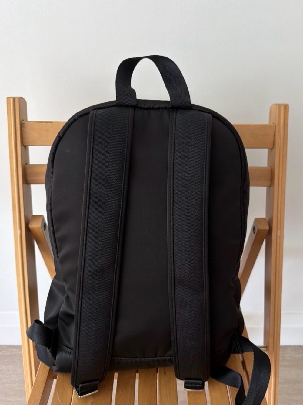 Kenzo Black Backpack with Silver Tiger and Logo - Picture 6 of 6
